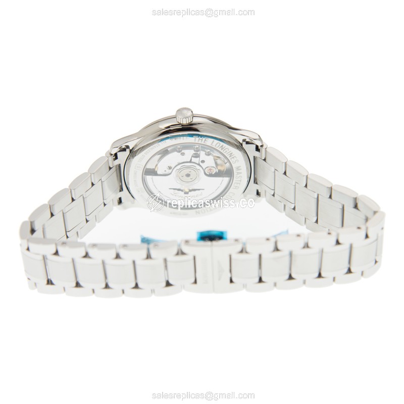 Longines L2.628.4.97.6 Replica - Automatic | Steel Case | Blue Dial | Silver Clasp - View 4
