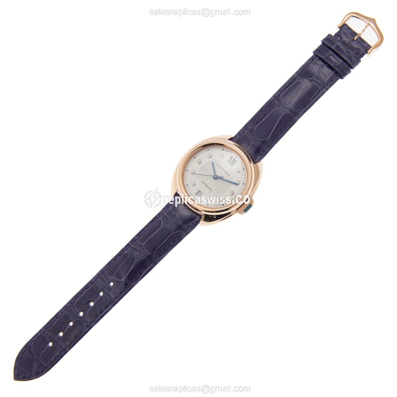 Cartier WJCL0032 CLe DE CARTIER Automatic 18kt Rose Gold - View 2