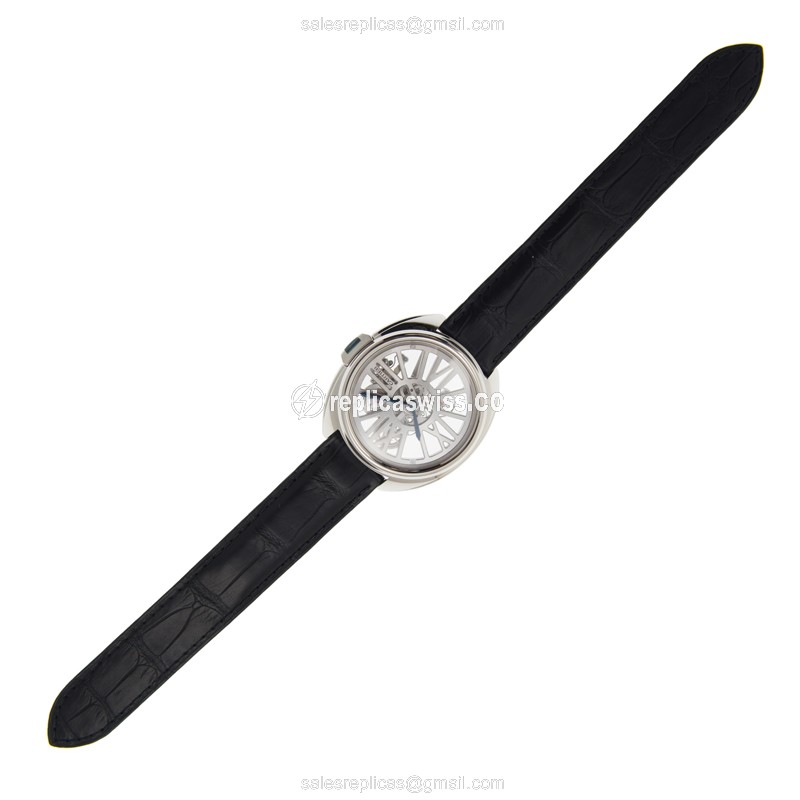 Cartier WHCL0008 CLe DE CARTIER Automatic 18kt White Gold - View 2