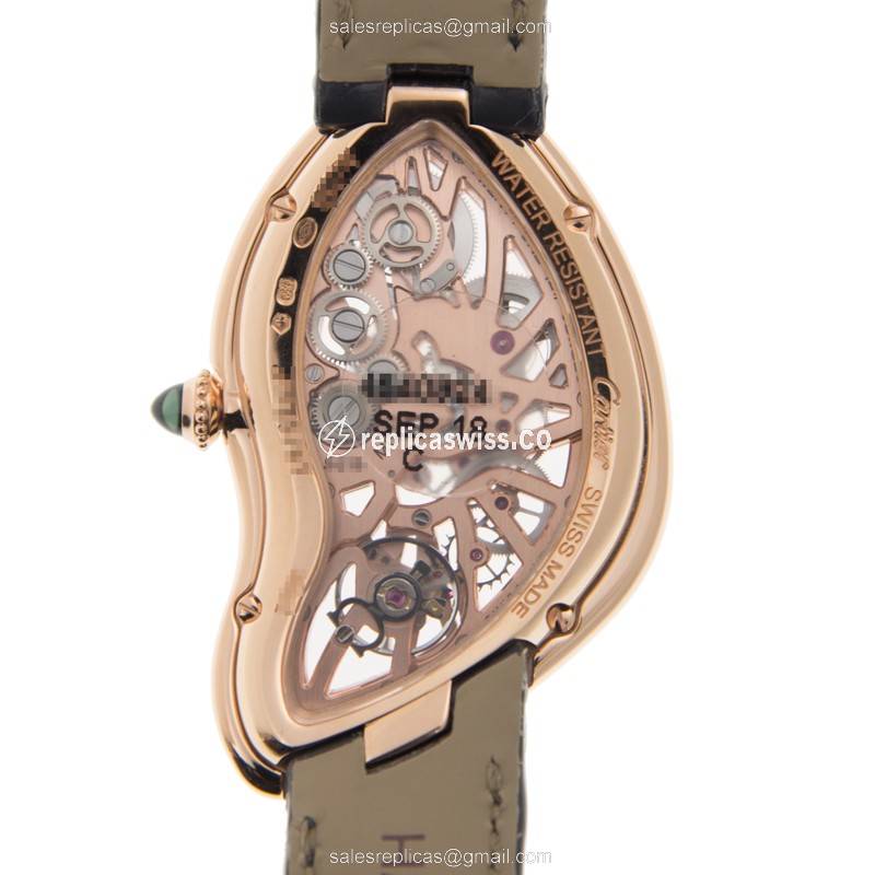 Cartier WHCH0006 CRASH Automatic 18kt Rose Gold - View 3