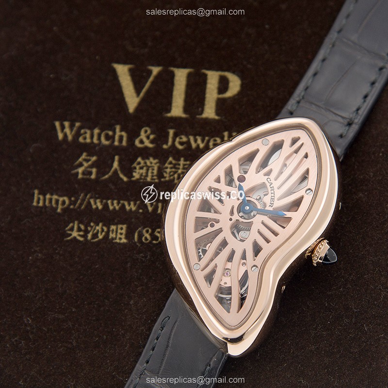 Cartier WHCH0006 CRASH Automatic 18kt Rose Gold - View 4