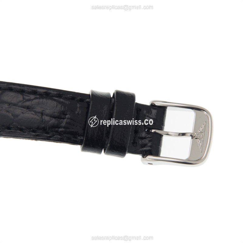 Longines Lyre Replica - Automatic | Steel Case | White Dial, Alligator Buckle - View 4