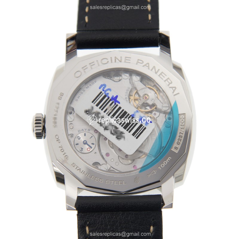 Panerai PAM00627 RADIOMIR - Automatic - Steel - Black - Buckle Clasp - Cowhide Black Strap - View 3