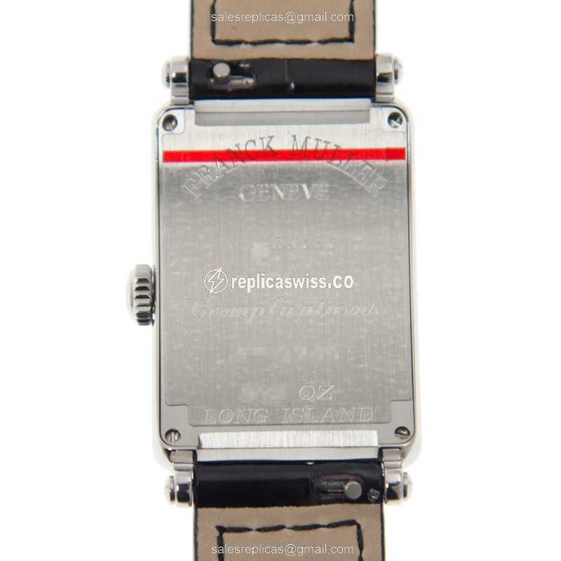 Franck Muller 902 QZ Replica - Quartz - Steel Case - Silver Dial - Buckle Clasp - View 3