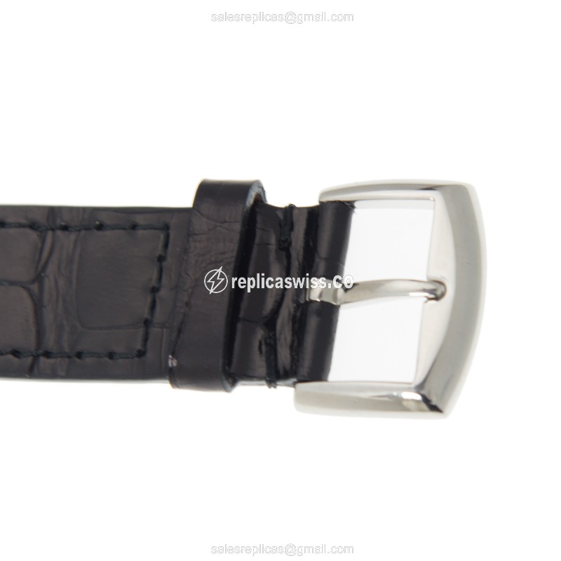 Franck Muller 902 QZ Replica - Quartz - Steel Case - Silver Dial - Buckle Clasp - View 4