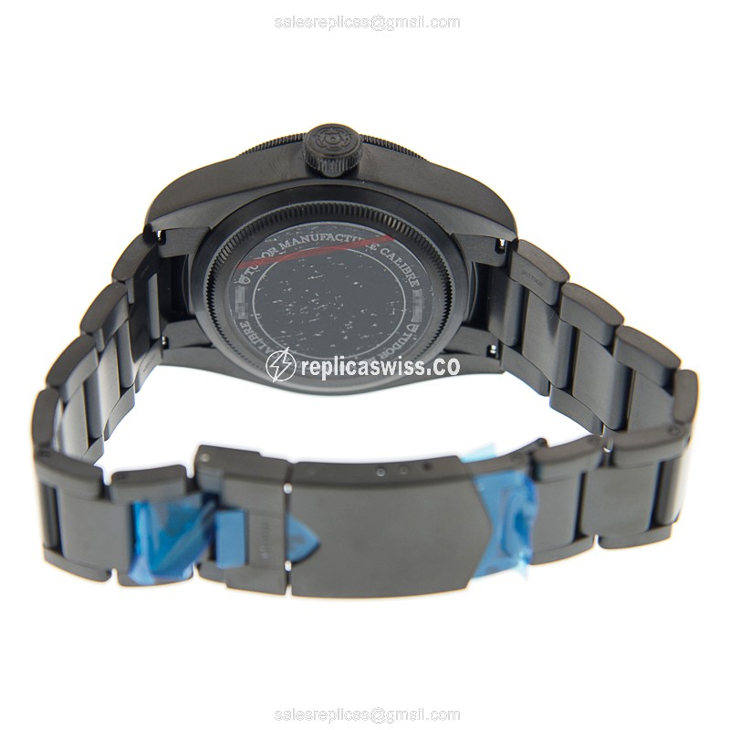 Tudor Heritage Ranger Replica - Automatic - Black Dial - Steel Case - Black Band - View 4