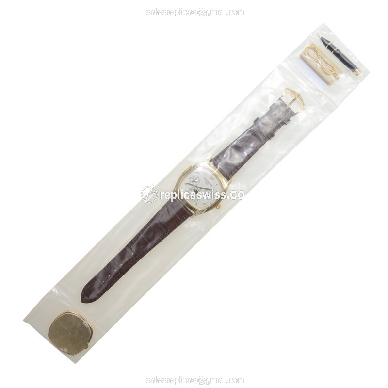 Patek Philippe 5940J-001 Grand Complications - Auto - 18kt Gold - Silver Dial - Brown Alligator Strap - View 2