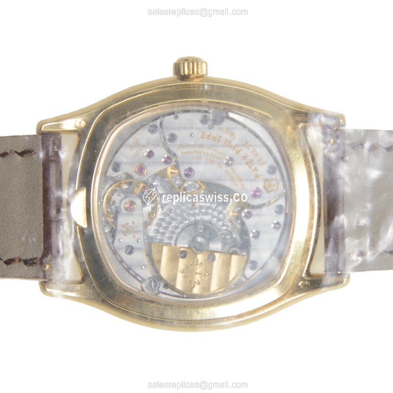 Patek Philippe 5940J-001 Grand Complications - Auto - 18kt Gold - Silver Dial - Brown Alligator Strap - View 3