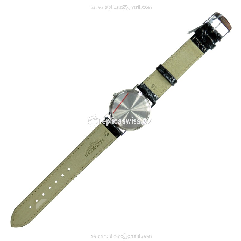 Longines Presence Replica - Quartz - Stainless Steel Case - White Dial - View 3