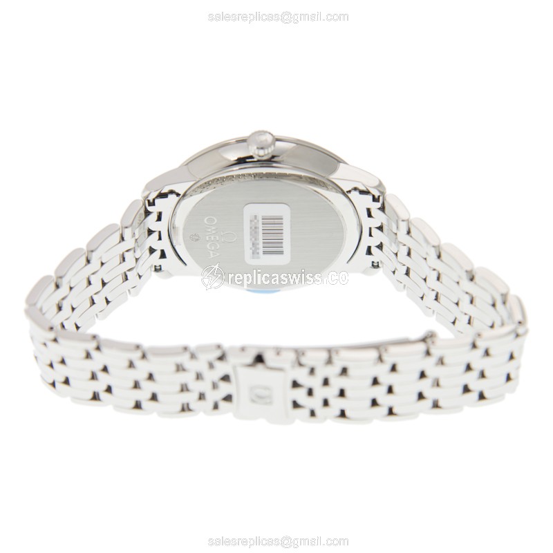 Omega 424.10.40.20.02.003 DE VILLE Replica | Automatic | Steel | White Dial - View 4