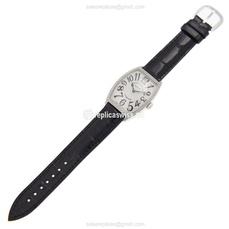 Franck Muller 2852 QZ D 1R (AC) CINTREE CURVEX Quartz Stainless Steel - View 2