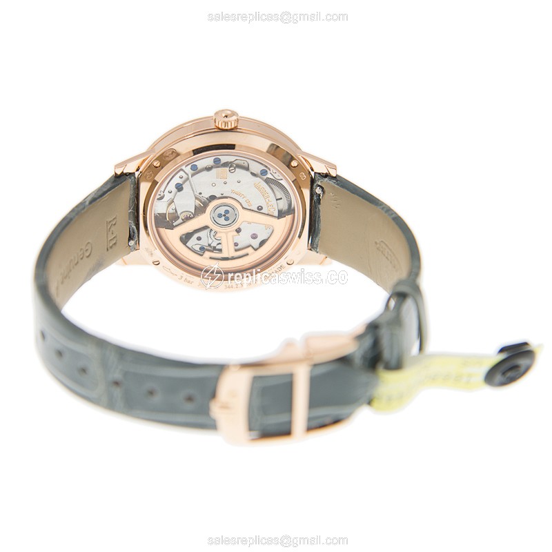 Jaeger-Lecoultre Q3442450 Rendez-Vous - Automatic - 18kt Rose Gold - Diamond Accents - Gray Dial - View 4