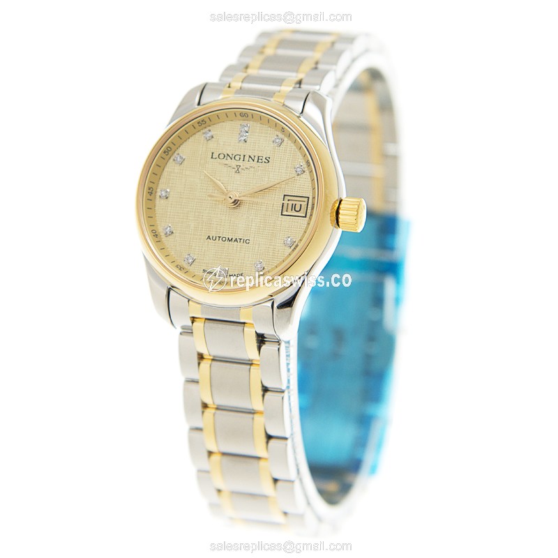 Rolex Submariner Replica | Automatic | 18kt Gold | Steel Case | Gold Dial - View 3