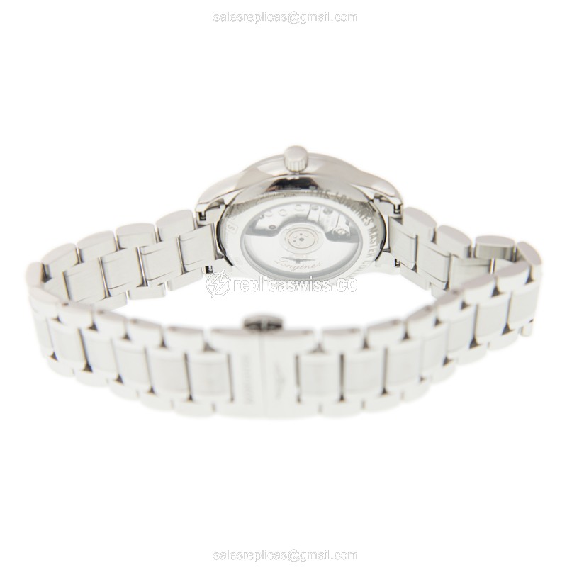 Rolex Master Automatic Replica | Stainless Steel | Brown Dial, Silver Clasp - View 4
