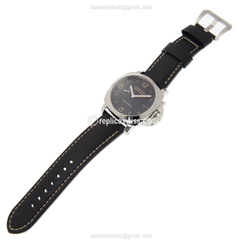 Panerai Luminor Replica - Automatic - Steel - Black Dial - View 2