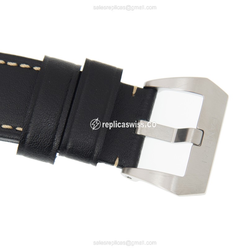 Panerai Luminor Replica - Automatic - Steel - Black Dial - View 4