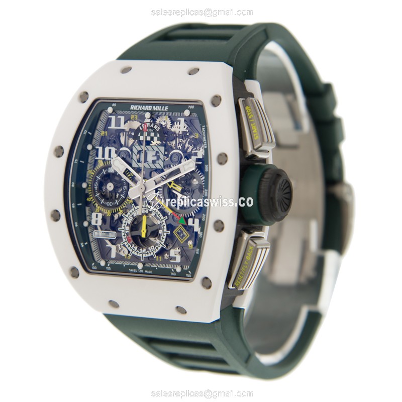 Richard Mille RM11-02 CA-ATZ Automatic Ceramic - View 3