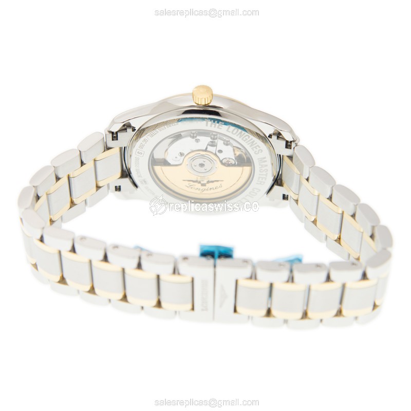 Longines L2.793.5.97.7 Replica - Automatic - Rose Gold - White Dial - View 4