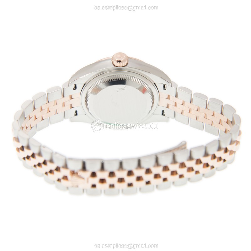 Rolex 279171-0007 LADY DATEJUST Automatic 18kt Rose Gold & Steel - View 4
