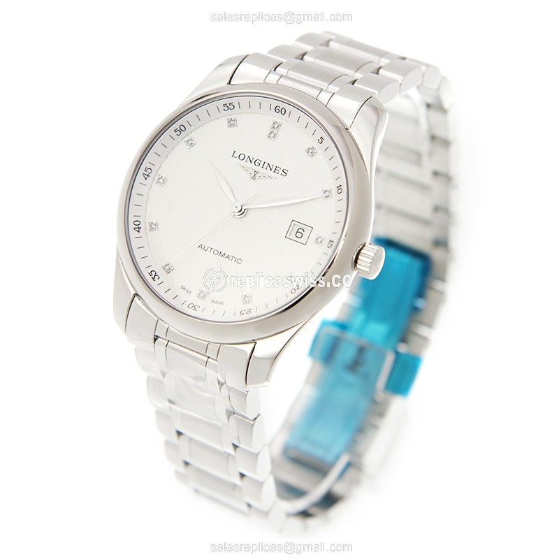 Rolex Submariner Replica - Automatic | Stainless Steel Case | White Dial, Silver Clasp & Steel Strap - View 3