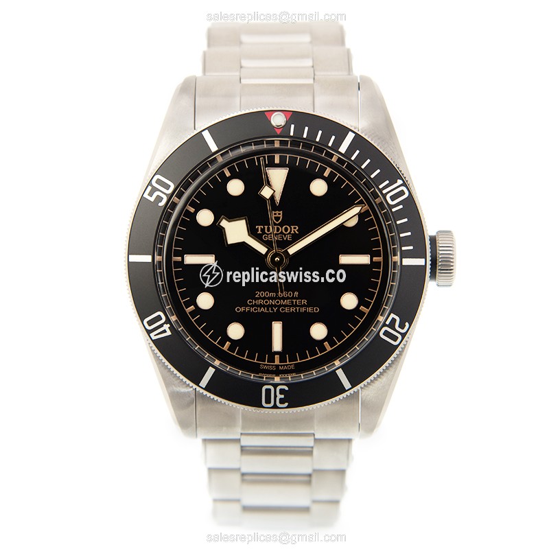 Heritage Ranger Replica - Tudor - Automatic, Black Dial, Steel Case - View 2