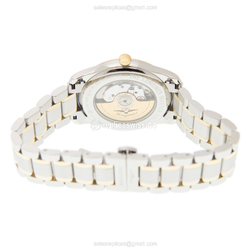 Longines L2.793.5.37.7 Replica - Automatic - Gold on Steel - Gold Clasp & Gold Strap - View 4
