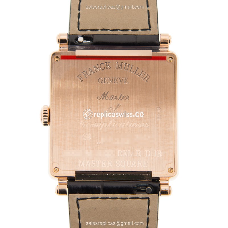 Franck Muller Master Square Replica Watch - Rose Gold - View 3