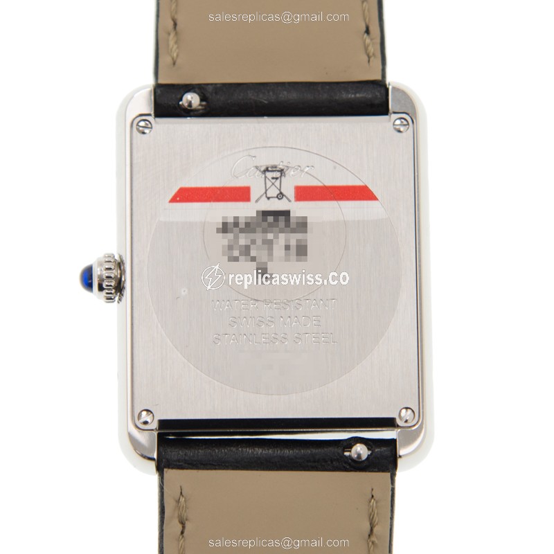 Cartier WSTA0028 TANK Quartz Stainless Steel - View 3