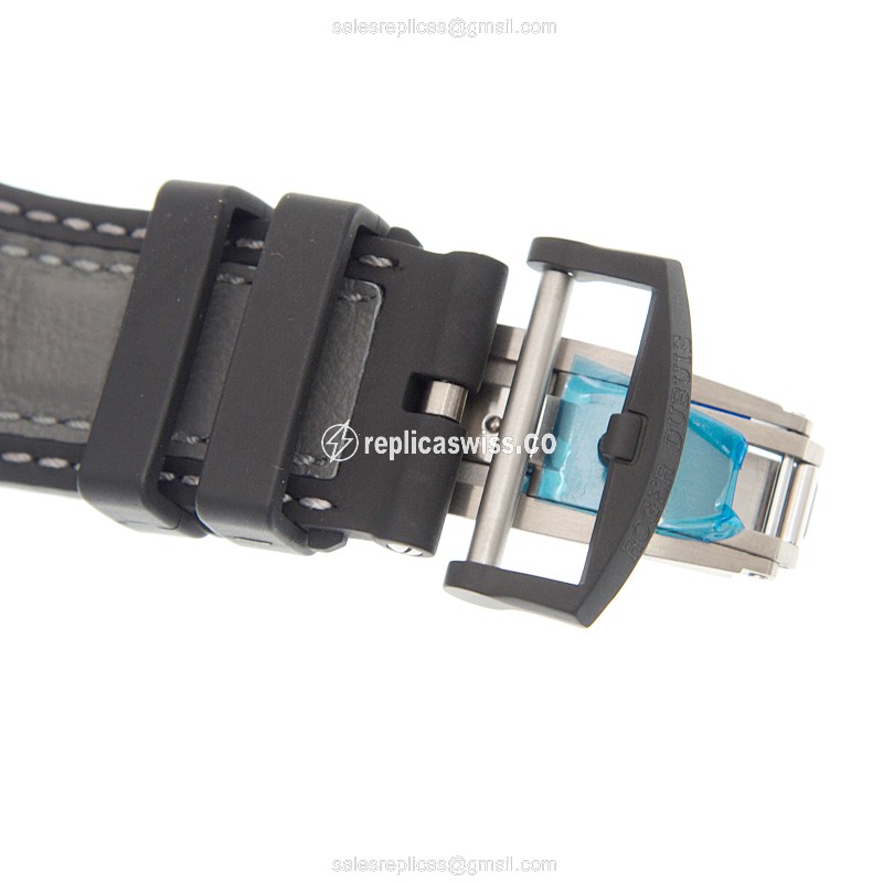 Roger Dubuis RDDBEX0574 EXCALIBUR - Automatic - Titanium Case - Skull Dial - Black Leather Strap - View 4