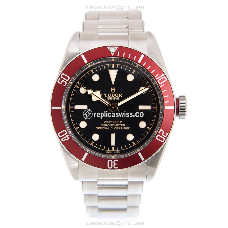 Rolex Heritage Ranger Replica - Automatic - Black Dial - Stainless Steel Case - Silver Band - View 2