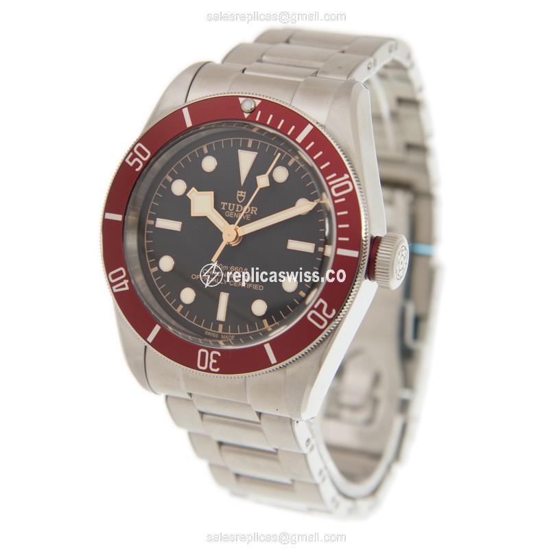 Rolex Heritage Ranger Replica - Automatic - Black Dial - Stainless Steel Case - Silver Band - View 3