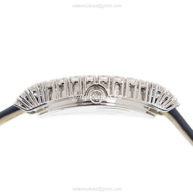 Chopard 139383-1001 Replica - Quartz - 18kt White Gold - White Dial - Buckle Clasp - View 4