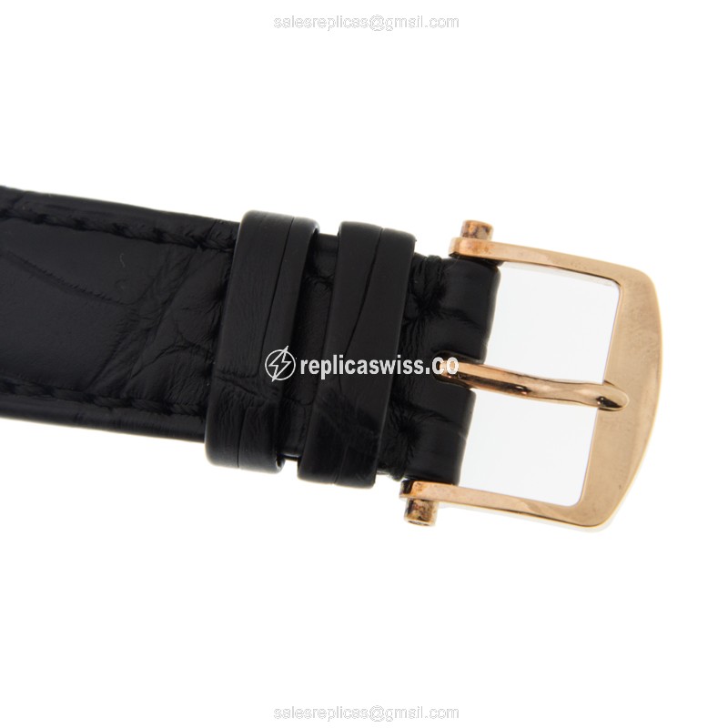 Breguet 5930BA/12/986 Classic - Auto - 18kt Yellow Gold - Silver Dial - Black Alligator Buckle - View 4