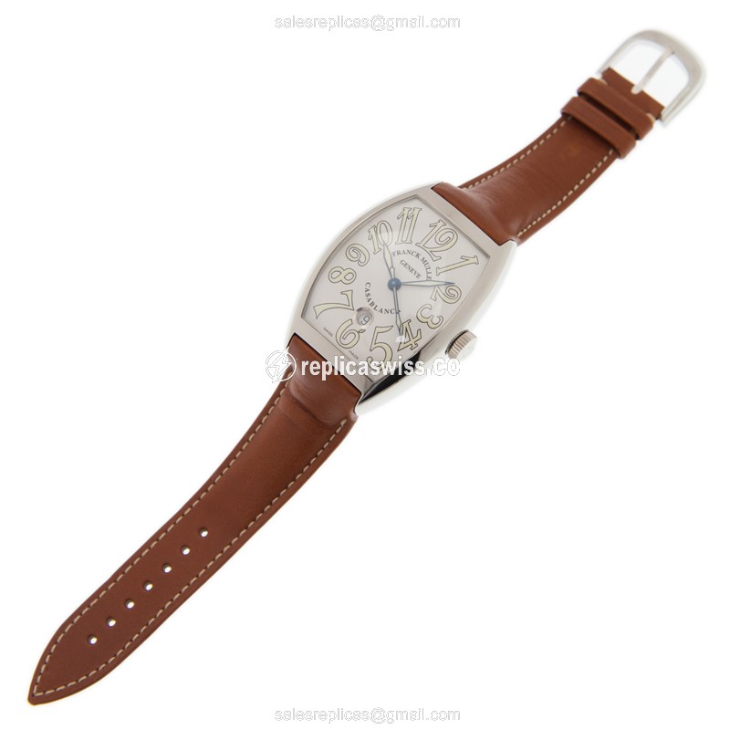 Franck Muller Cintree Curvex Replica Watch - Auto - White - View 2