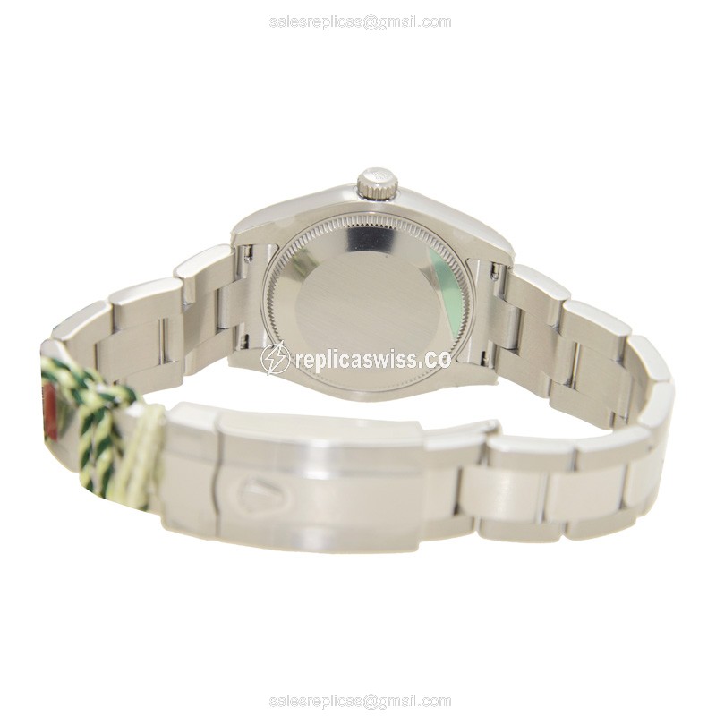 Rolex Datejust Replica - Automatic - Stainless Steel - Blue Dial, Silver Clasp - View 4