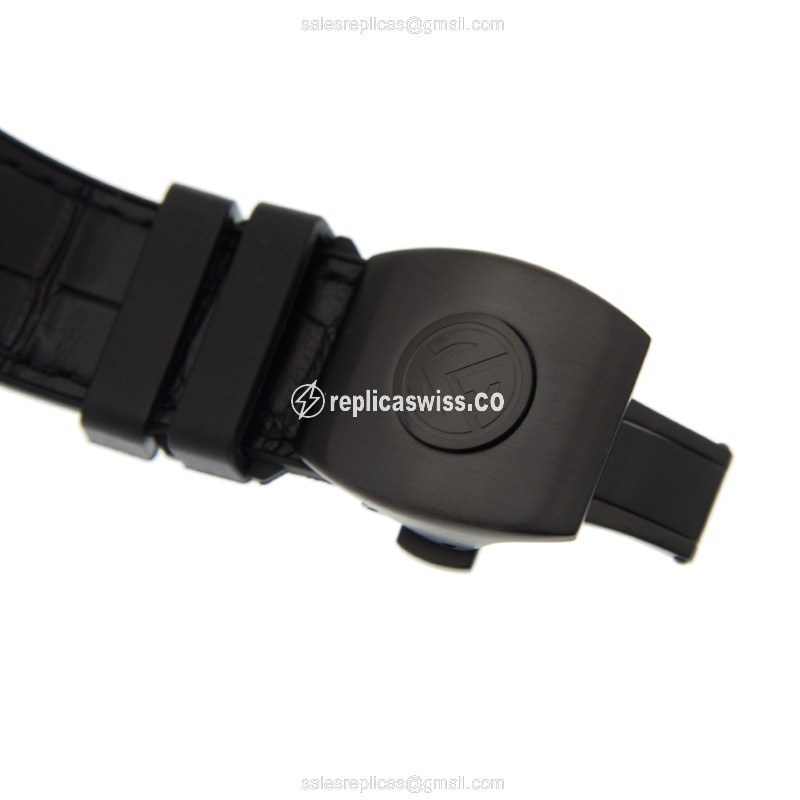 Franck Muller V 45 SC DT Replica - Automatic - Titanium Case - Black Dial - View 4