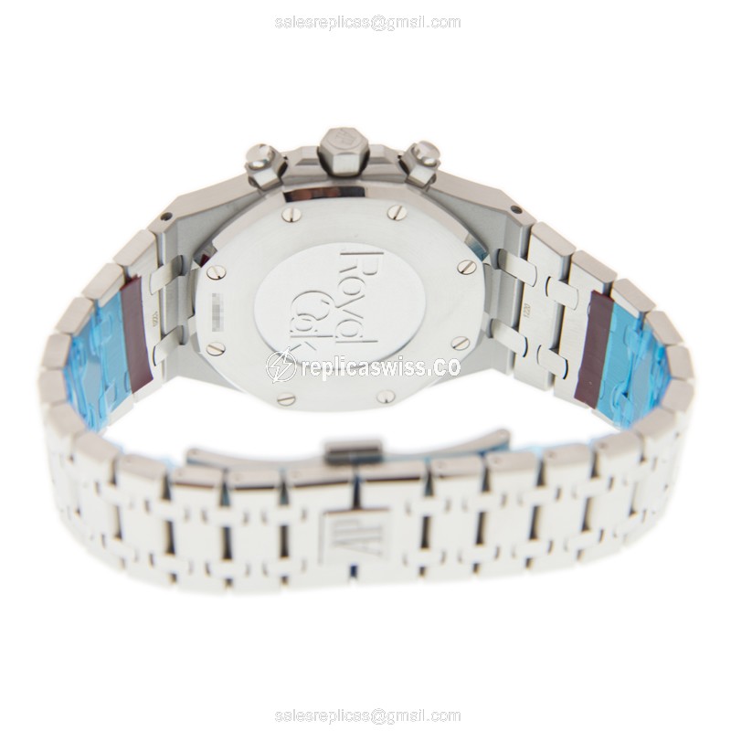 AP 26331ST.OO.1220ST.01 Replica - Automatic - Blue Dial - Silver Steel Strap - View 4