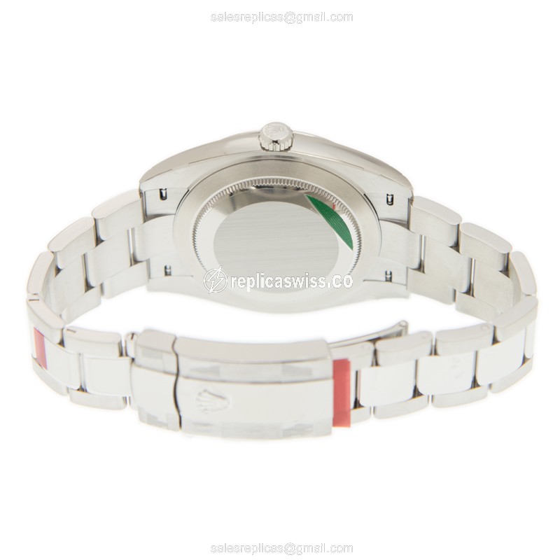 Rolex DATEJUST Replica - Automatic - Stainless Steel - White Dial - Silver Clasp - View 4