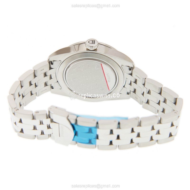 Tudor Glamour Date - Automatic - White Dial - Silver Steel - Clasp 40mm - View 4