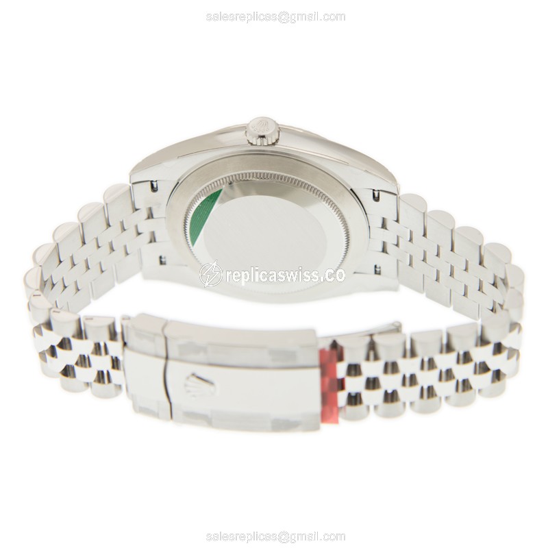 Rolex DATEJUST Replica - Automatic - Stainless Steel - Gray Dial - Silver Clasp - View 3