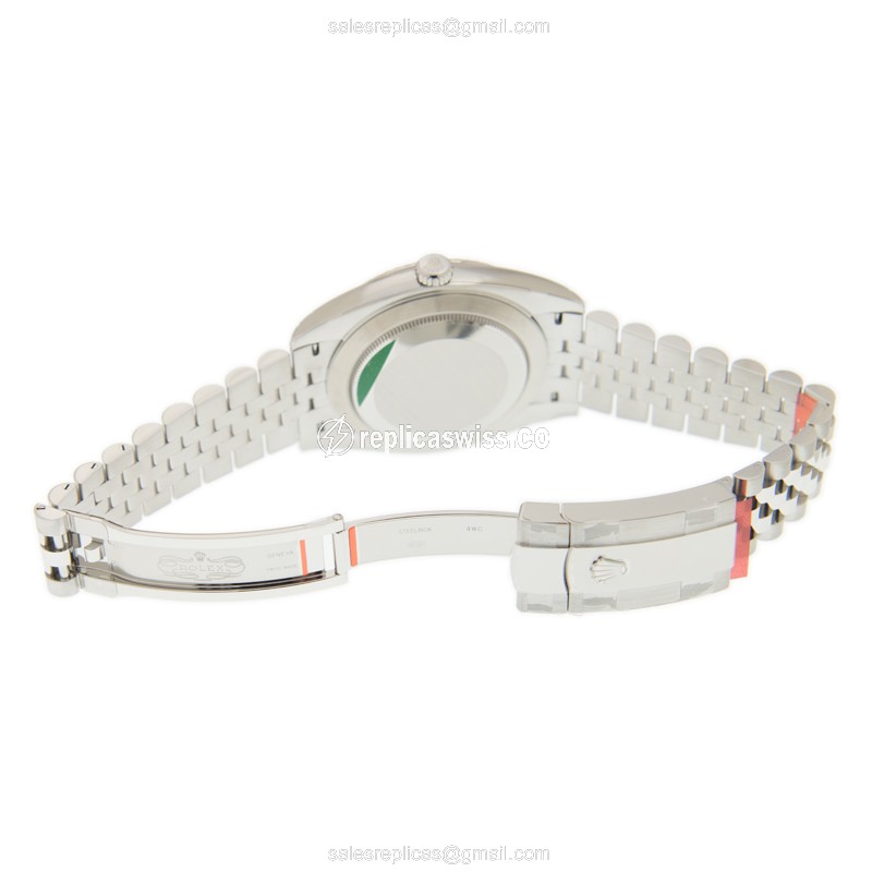 Rolex DATEJUST Replica - Automatic - Stainless Steel - Gray Dial - Silver Clasp - View 4