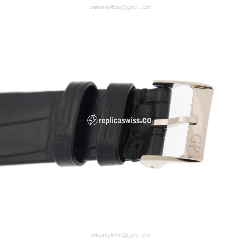 Girard-Perregaux 1966 Replica - Automatic - 18kt Gold - White Dial - Black Alligator Buckle - View 4