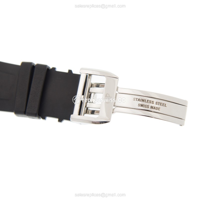 Girard Perregaux Vintage 1945 Replica - Automatic - Steel Case - Black Dial - Alligator Black Clasp - View 4