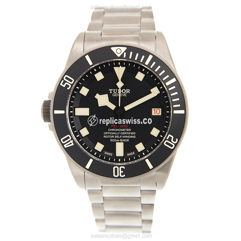 Tudor Pelagos Replica - Automatic - Titanium - Black Dial - View 2
