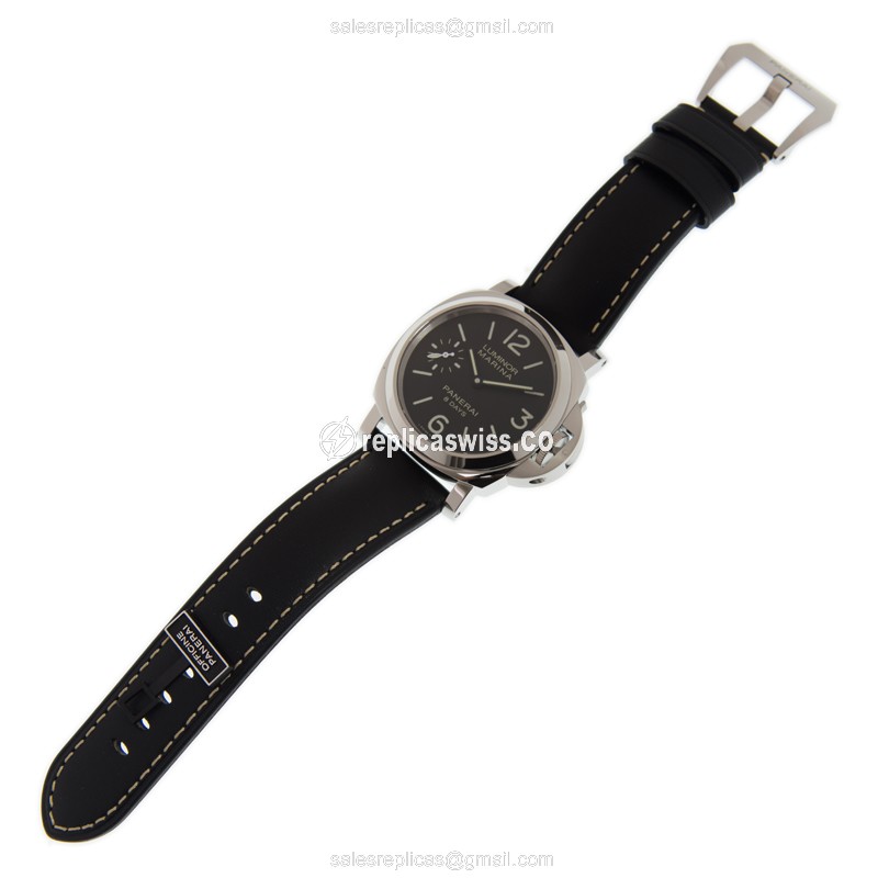 Panerai PAM00510 Replica - Manual - Stainless - Black Dial - Buckle Clasp - View 2