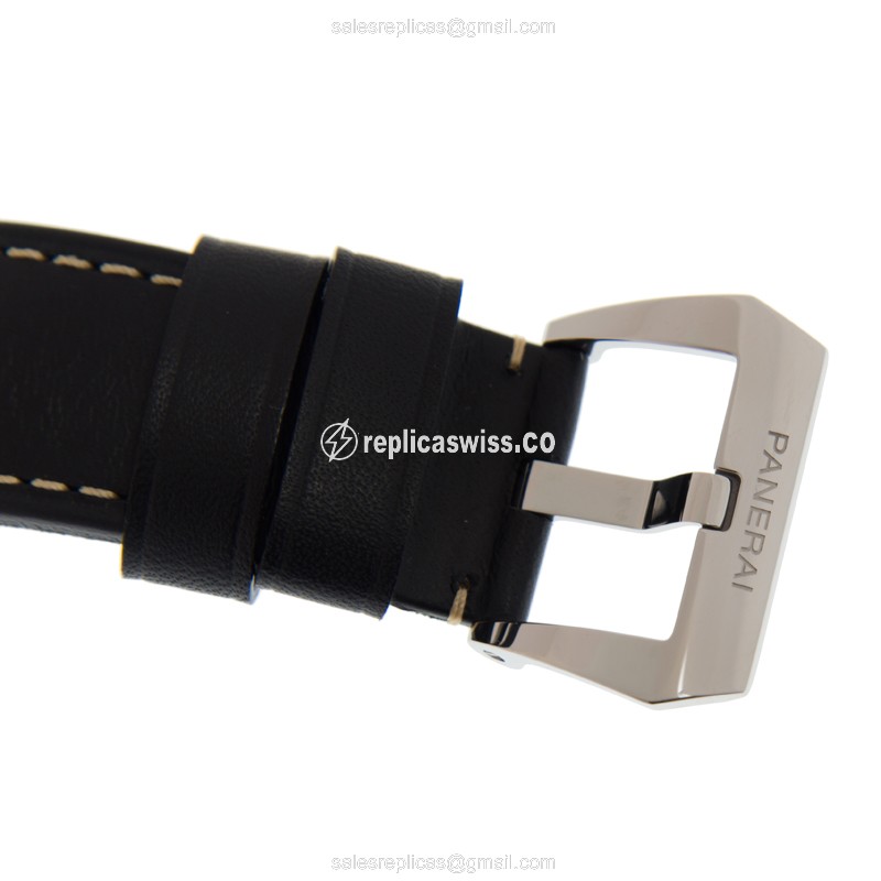 Panerai PAM00510 Replica - Manual - Stainless - Black Dial - Buckle Clasp - View 4