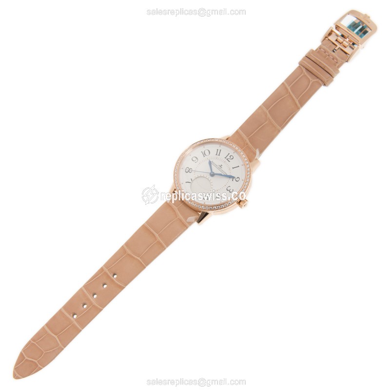 Jaeger-Lecoultre Q3572420 Rendez-Vous - 18kt Rose Gold - Diamonds - Silver Dial - Automatic - View 2