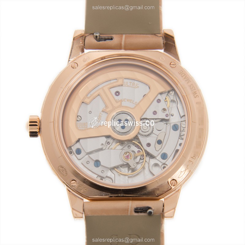 Jaeger-Lecoultre Q3572420 Rendez-Vous - 18kt Rose Gold - Diamonds - Silver Dial - Automatic - View 3