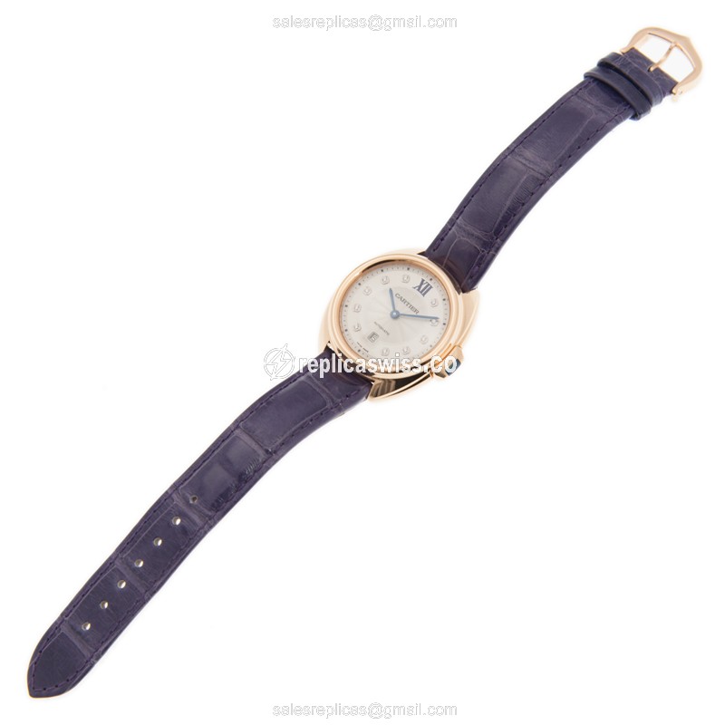 Cartier WJCL0031 CLe DE CARTIER Automatic 18kt Rose Gold - View 2