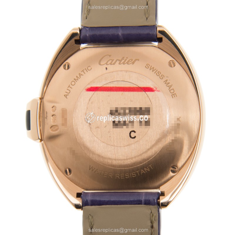 Cartier WJCL0031 CLe DE CARTIER Automatic 18kt Rose Gold - View 3